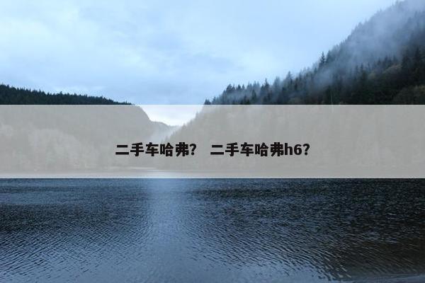 二手车哈弗？ 二手车哈弗h6？