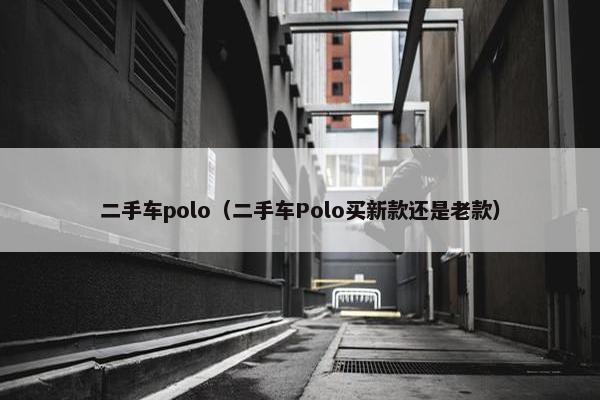 二手车polo（二手车Polo买新款还是老款）