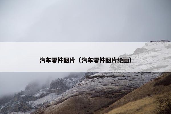 汽车零件图片（汽车零件图片绘画）