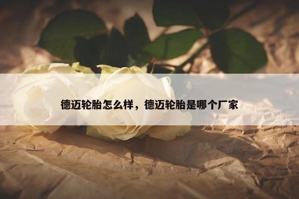 德迈轮胎怎么样，德迈轮胎是哪个厂家