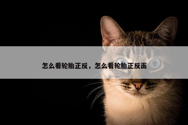 怎么看轮胎正反，怎么看轮胎正反面