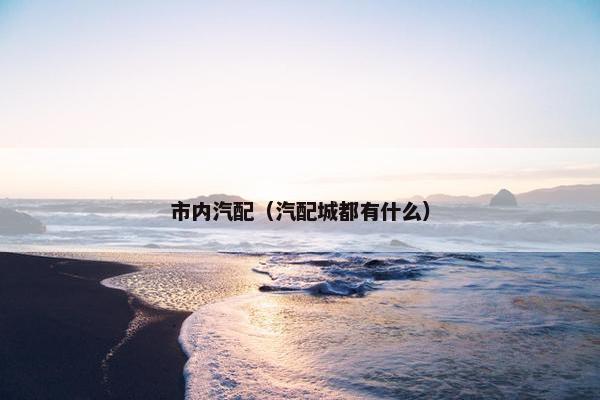 市内汽配（汽配城都有什么）
