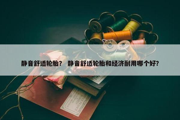 静音舒适轮胎？ 静音舒适轮胎和经济耐用哪个好？