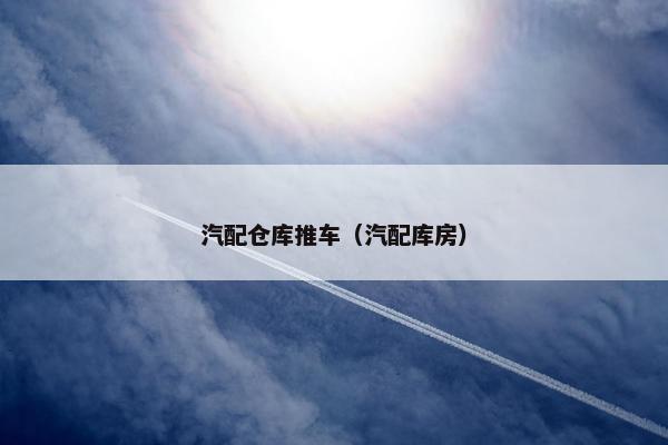汽配仓库推车（汽配库房）
