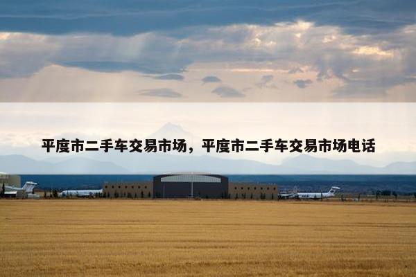 平度市二手车交易市场，平度市二手车交易市场电话