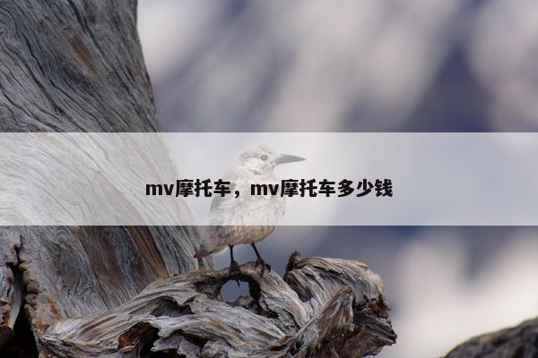 mv摩托车，mv摩托车多少钱