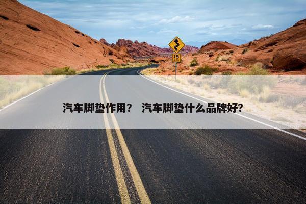 汽车脚垫作用？ 汽车脚垫什么品牌好？