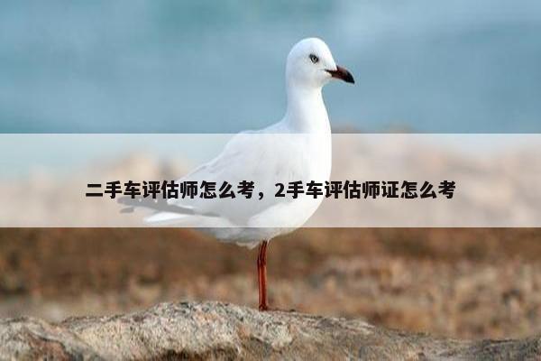 二手车评估师怎么考，2手车评估师证怎么考