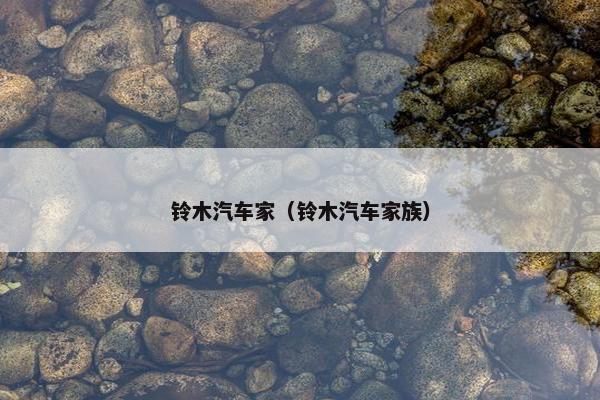铃木汽车家（铃木汽车家族）