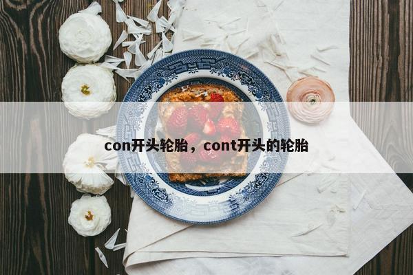 con开头轮胎，cont开头的轮胎