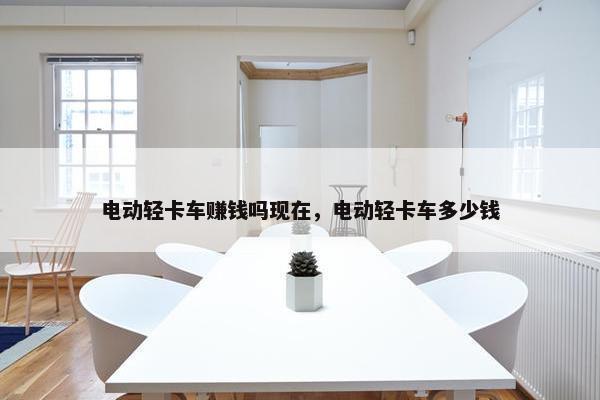 电动轻卡车赚钱吗现在，电动轻卡车多少钱