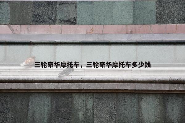 三轮豪华摩托车，三轮豪华摩托车多少钱