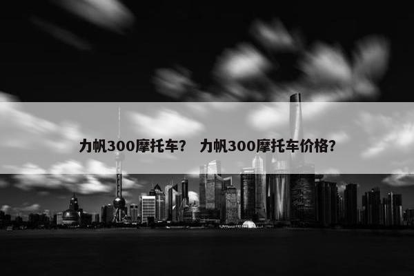 力帆300摩托车？ 力帆300摩托车价格？