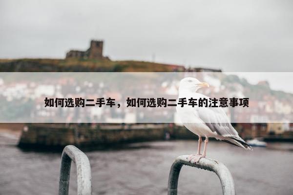 如何选购二手车，如何选购二手车的注意事项