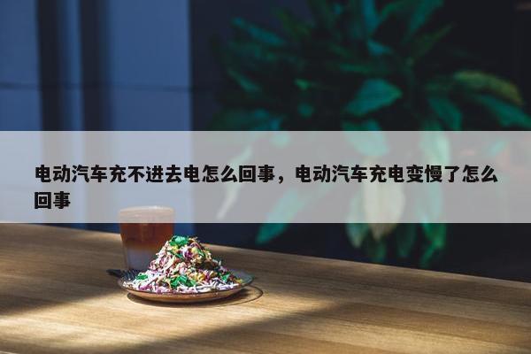 电动汽车充不进去电怎么回事，电动汽车充电变慢了怎么回事