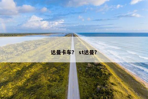 达曼卡车？ st达曼？