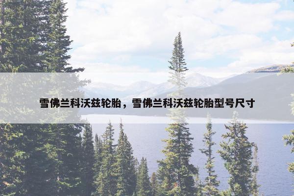 雪佛兰科沃兹轮胎，雪佛兰科沃兹轮胎型号尺寸