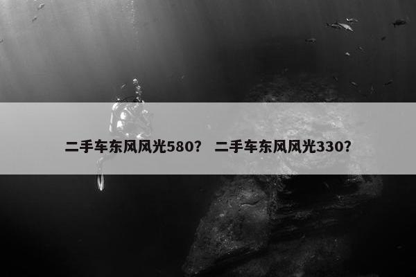 二手车东风风光580？ 二手车东风风光330？