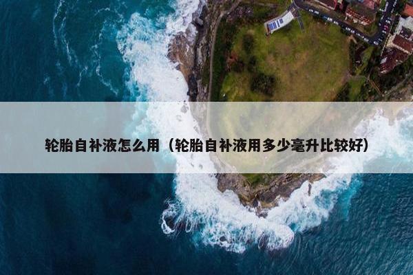 轮胎自补液怎么用（轮胎自补液用多少毫升比较好）