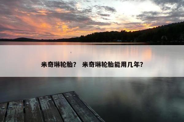 米奇琳轮胎？ 米奇琳轮胎能用几年？