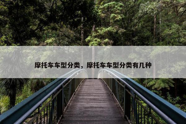 摩托车车型分类，摩托车车型分类有几种