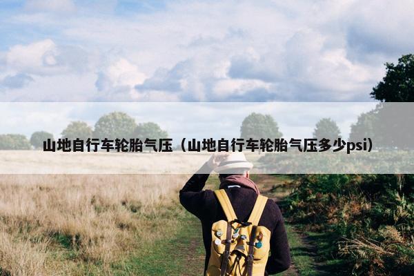 山地自行车轮胎气压（山地自行车轮胎气压多少psi）
