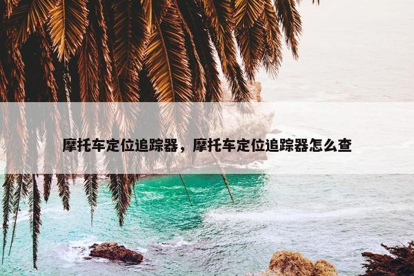 摩托车定位追踪器，摩托车定位追踪器怎么查