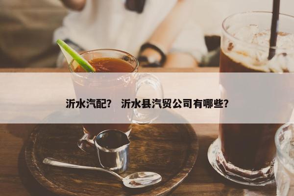 沂水汽配？ 沂水县汽贸公司有哪些？