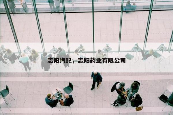 志阳汽配，志阳药业有限公司