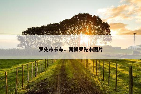 罗先市卡车，朝鲜罗先市图片