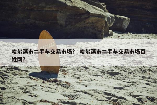 哈尔滨市二手车交易市场？ 哈尔滨市二手车交易市场百姓网？