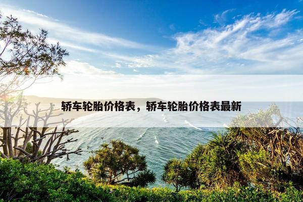 轿车轮胎价格表，轿车轮胎价格表最新