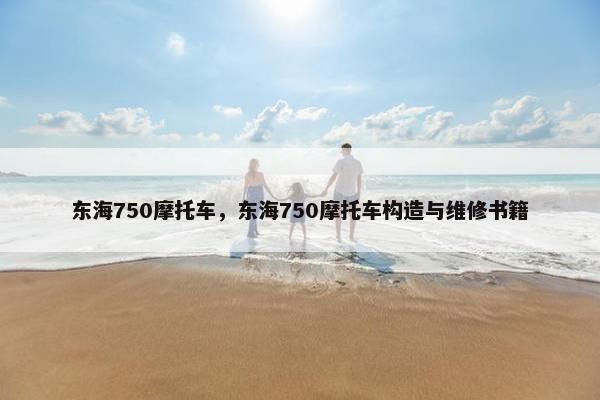 东海750摩托车，东海750摩托车构造与维修书籍