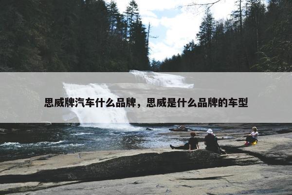思威牌汽车什么品牌，思威是什么品牌的车型