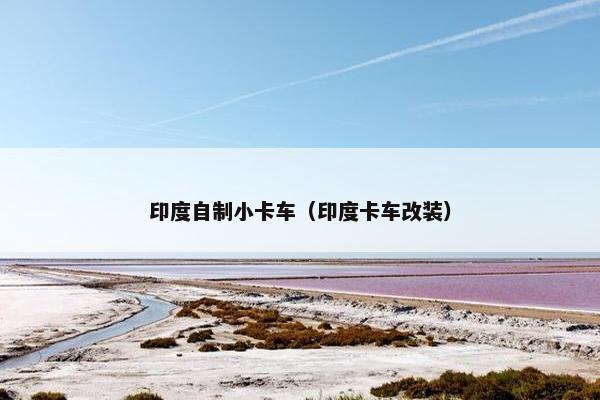 印度自制小卡车（印度卡车改装）