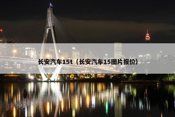 长安汽车15t（长安汽车15图片报价）
