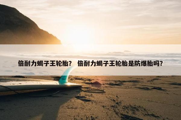 倍耐力蝎子王轮胎？ 倍耐力蝎子王轮胎是防爆胎吗？