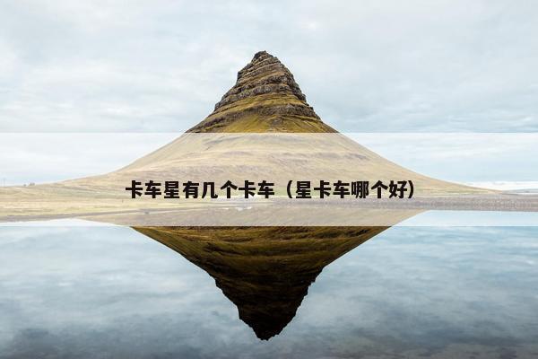 卡车星有几个卡车（星卡车哪个好）