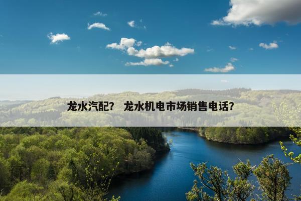 龙水汽配？ 龙水机电市场销售电话？