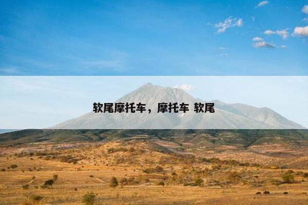 软尾摩托车，摩托车 软尾