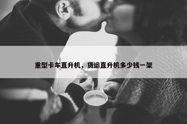 重型卡车直升机，货运直升机多少钱一架