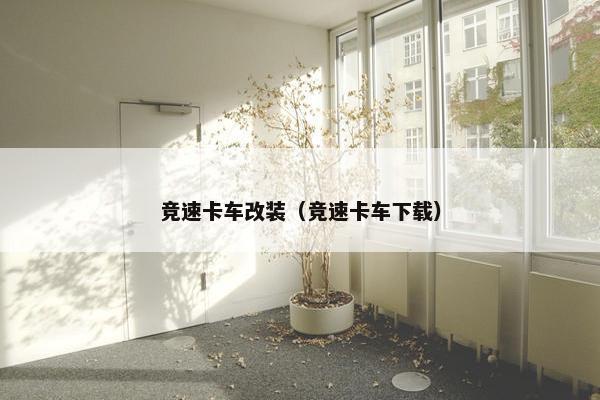 竞速卡车改装（竞速卡车下载）