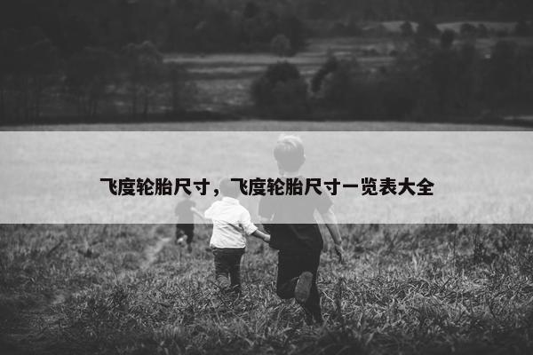 飞度轮胎尺寸，飞度轮胎尺寸一览表大全