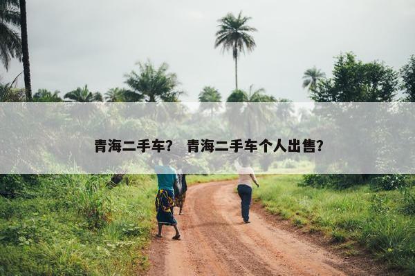 青海二手车？ 青海二手车个人出售？