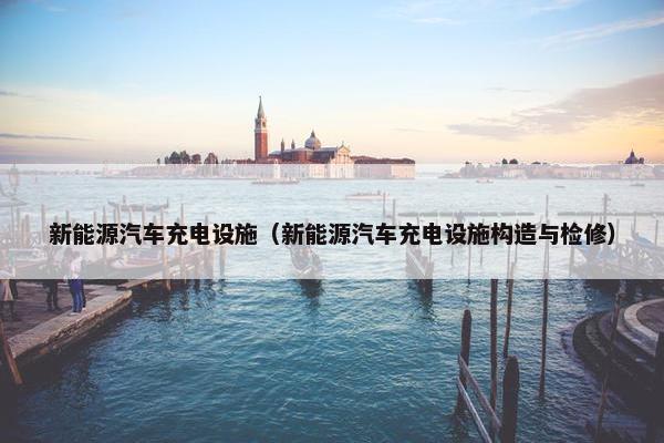新能源汽车充电设施（新能源汽车充电设施构造与检修）