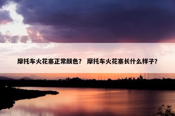 摩托车火花塞正常颜色？ 摩托车火花塞长什么样子？