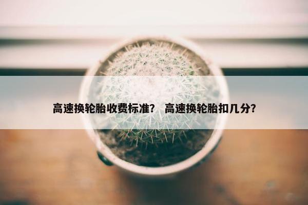 高速换轮胎收费标准？ 高速换轮胎扣几分？