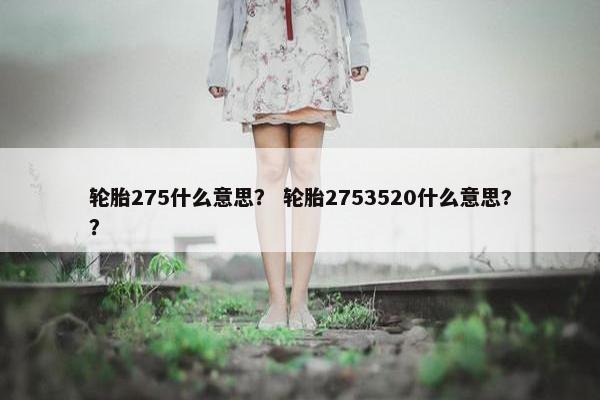 轮胎275什么意思？ 轮胎2753520什么意思?？