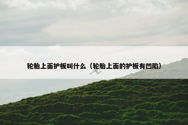 轮胎上面护板叫什么（轮胎上面的护板有凹陷）