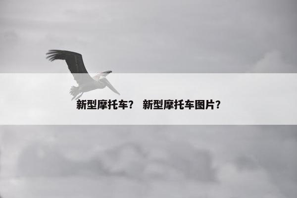 新型摩托车？ 新型摩托车图片？
